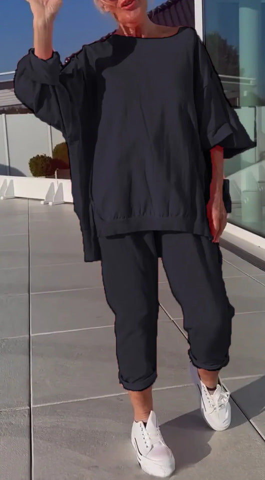 Elin™ | Avslappnad tvådelad set för komfort och stil