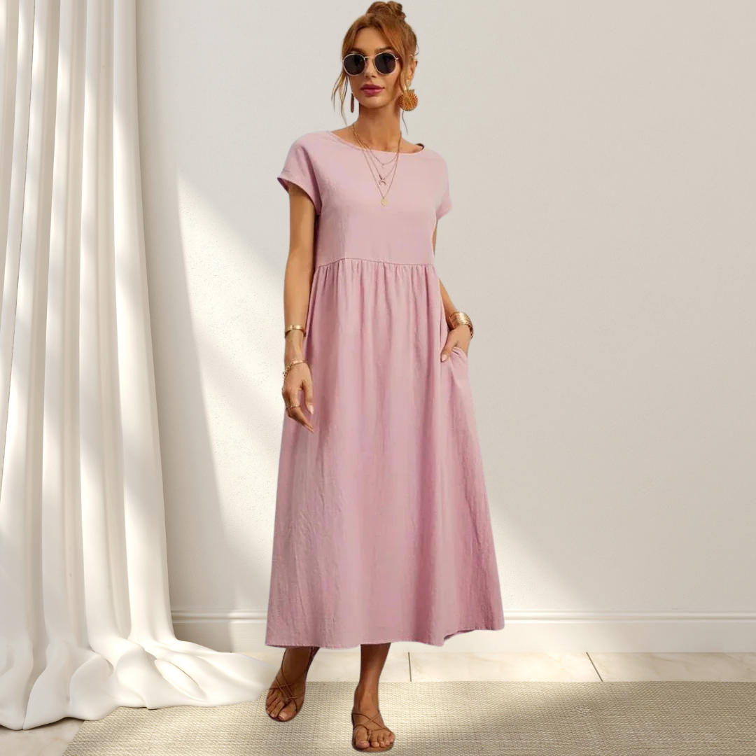 Elin™ | Lätt och elegant sommarklänning