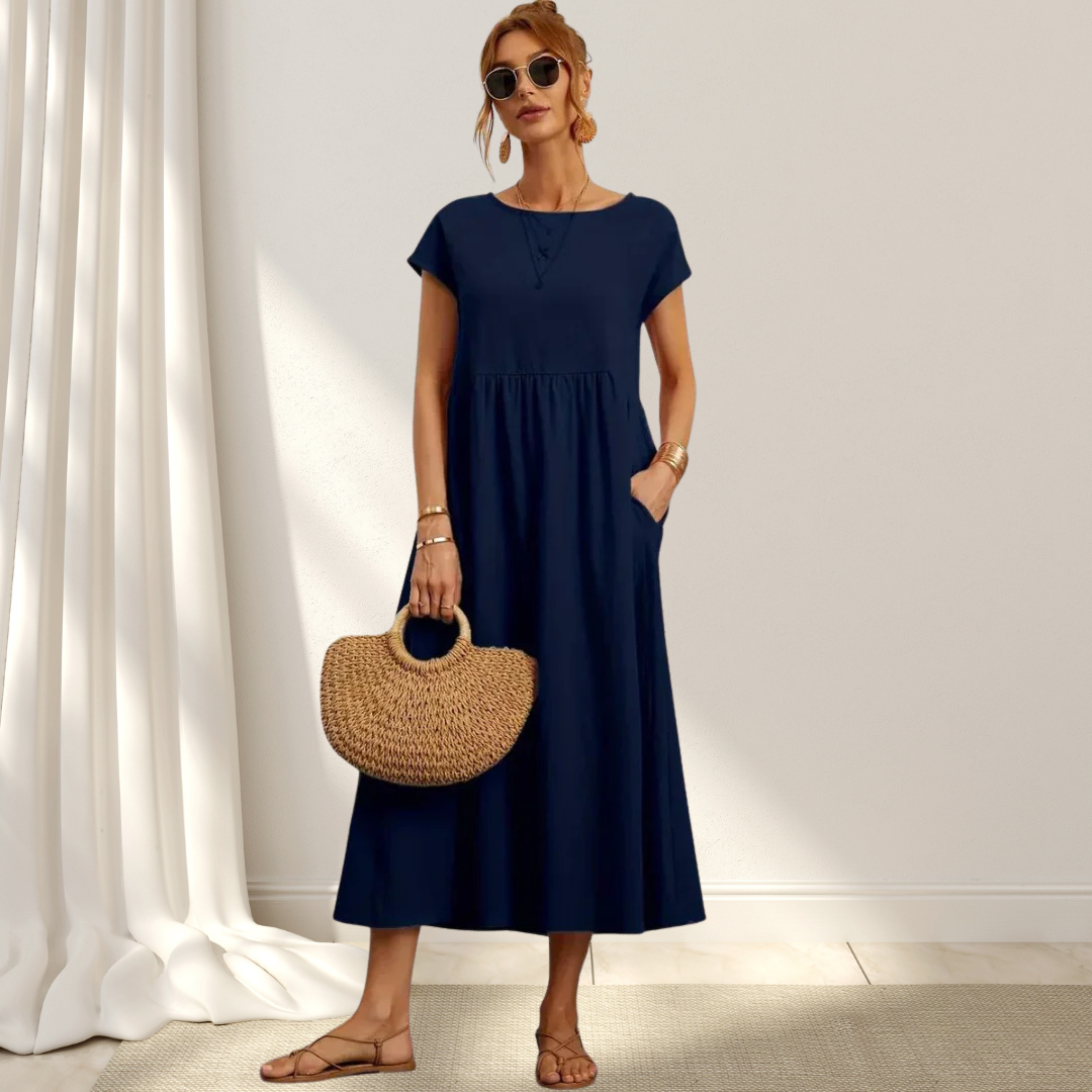 Elin™ | Lätt och elegant sommarklänning