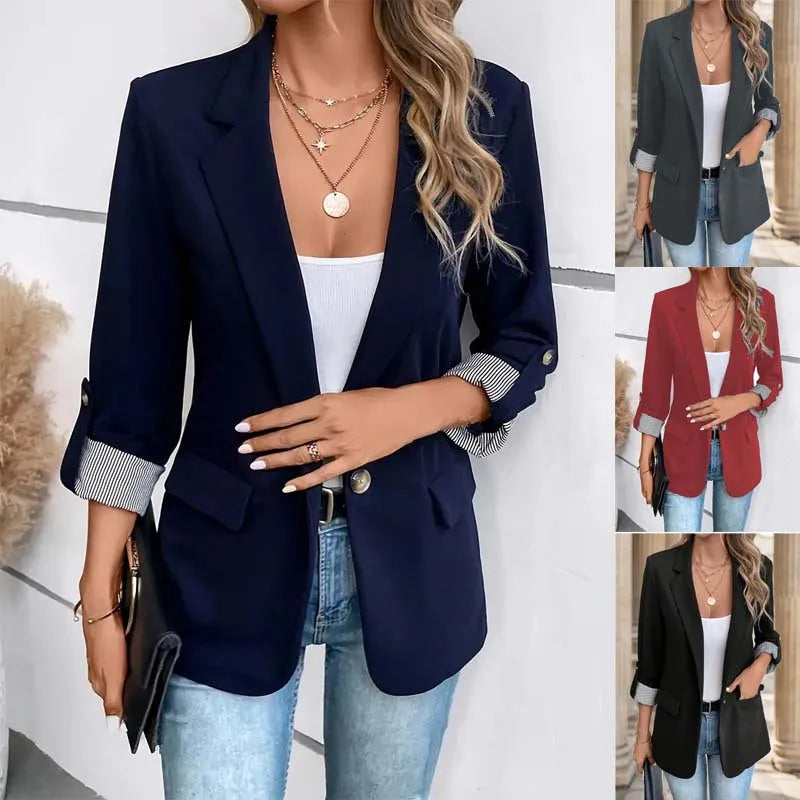 Selena | Elegant lång blazer för en sofistikerad stil