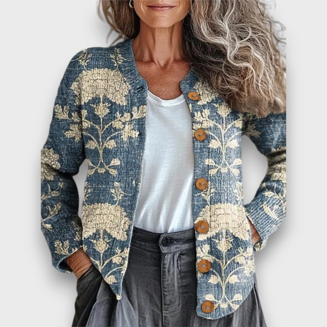 Enelle – Blommig Cardigan