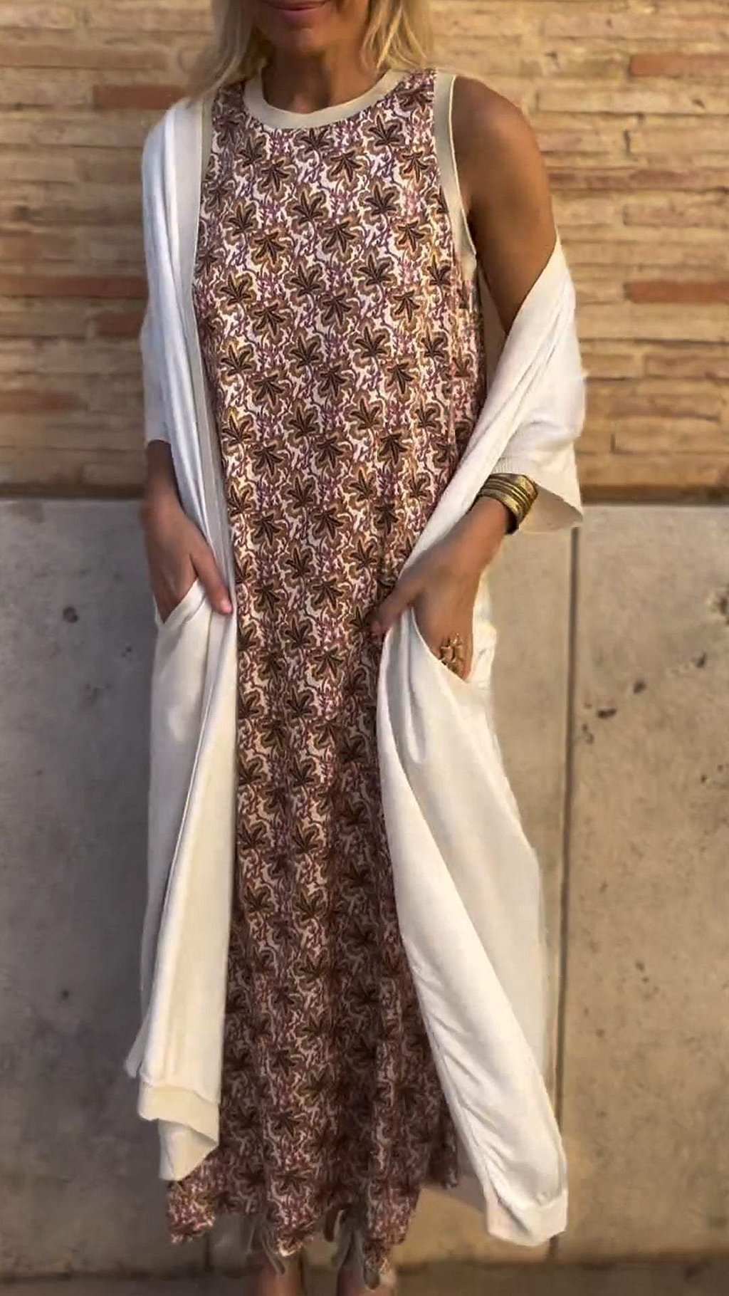 Viola™ | Elegant Klänning med Kofta