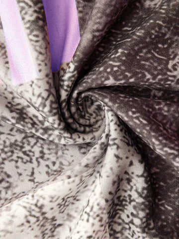 Barbro™ | Modern ziptröja med grafiskt mönster