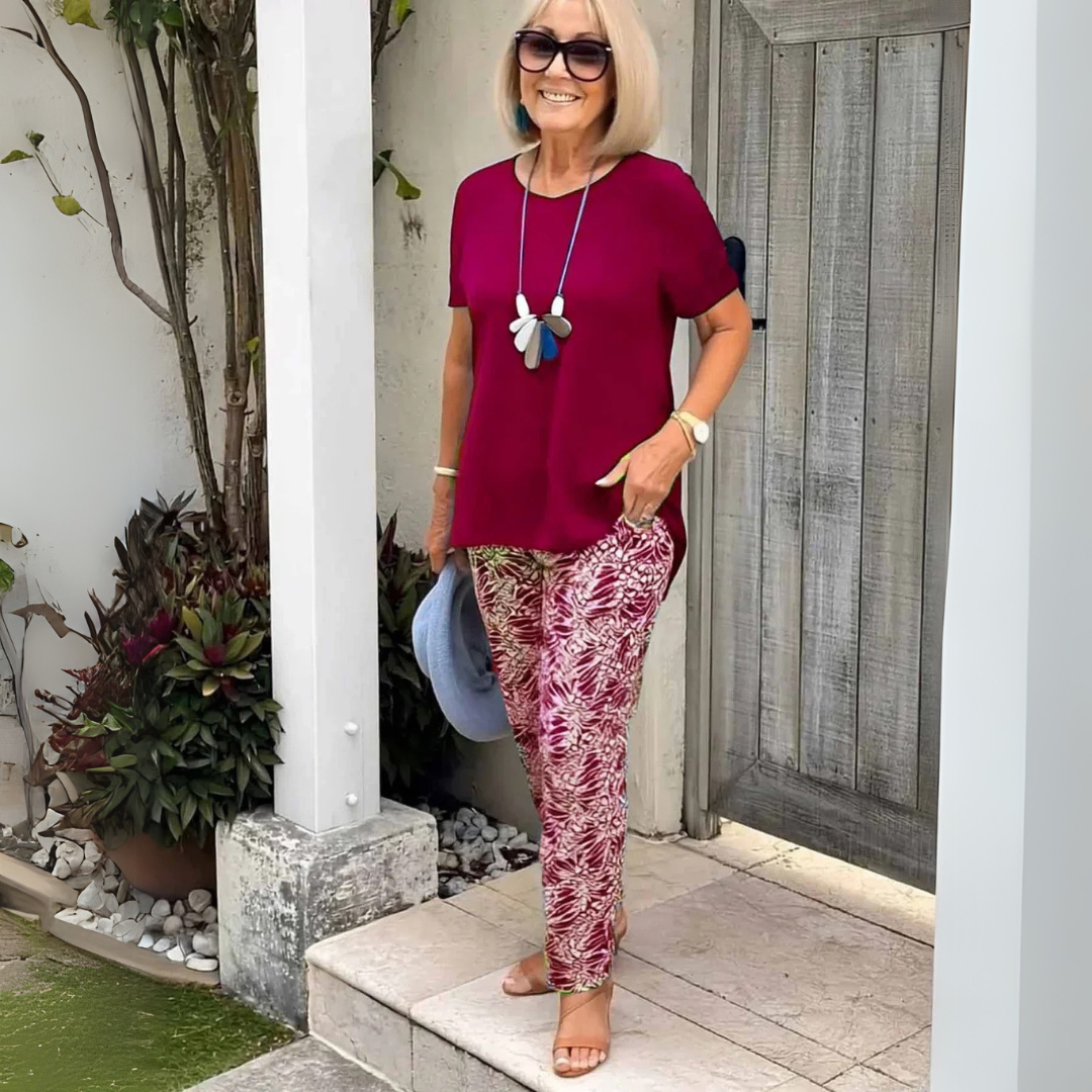 Tilde™ | Elegant tvådelad set med figurnära passform