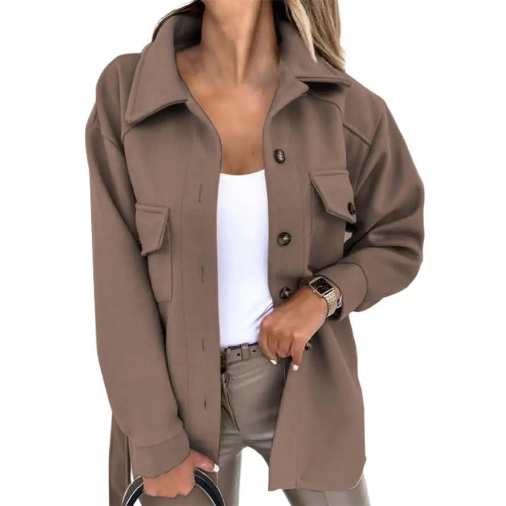 Sabrina | Elegant oversized lång jacka för en sofistikerad stil