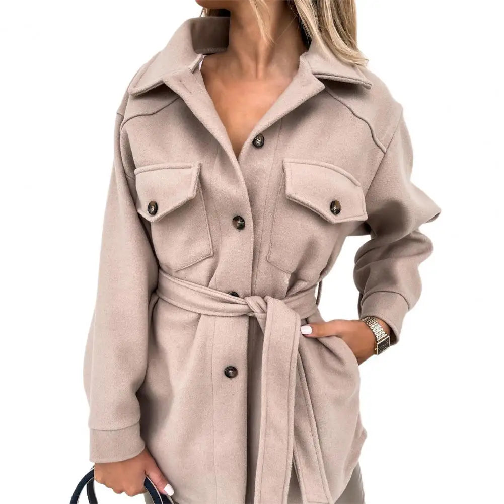 Sabrina | Elegant oversized lång jacka för en sofistikerad stil