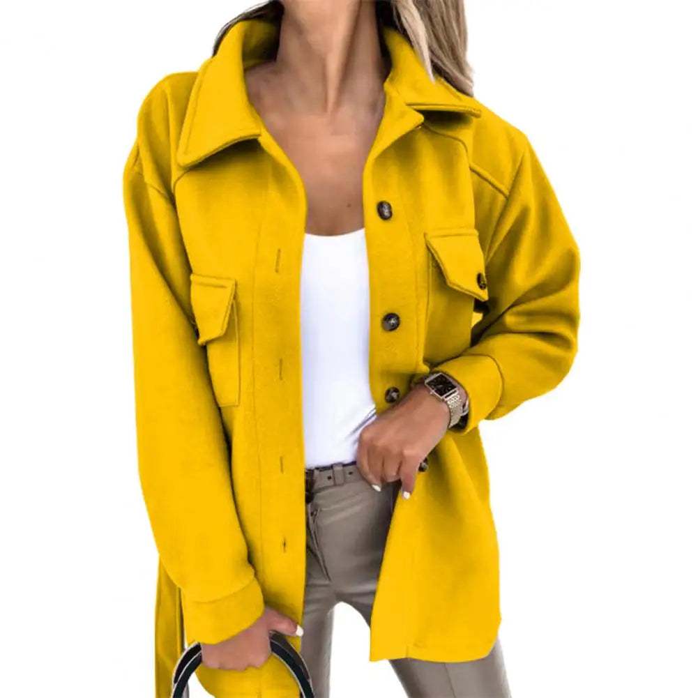 Sabrina | Elegant oversized lång jacka för en sofistikerad stil