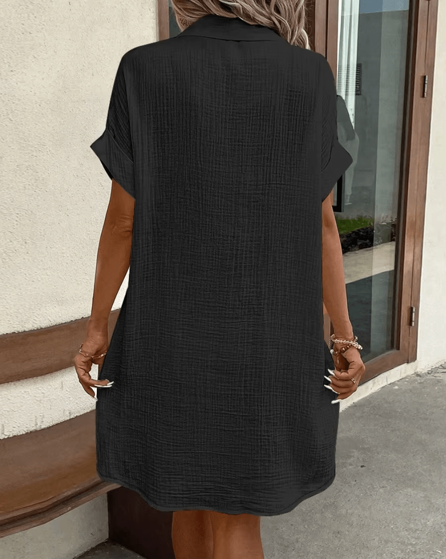 Linnéa™ | Relaxed and airy midi dress for warm summer days