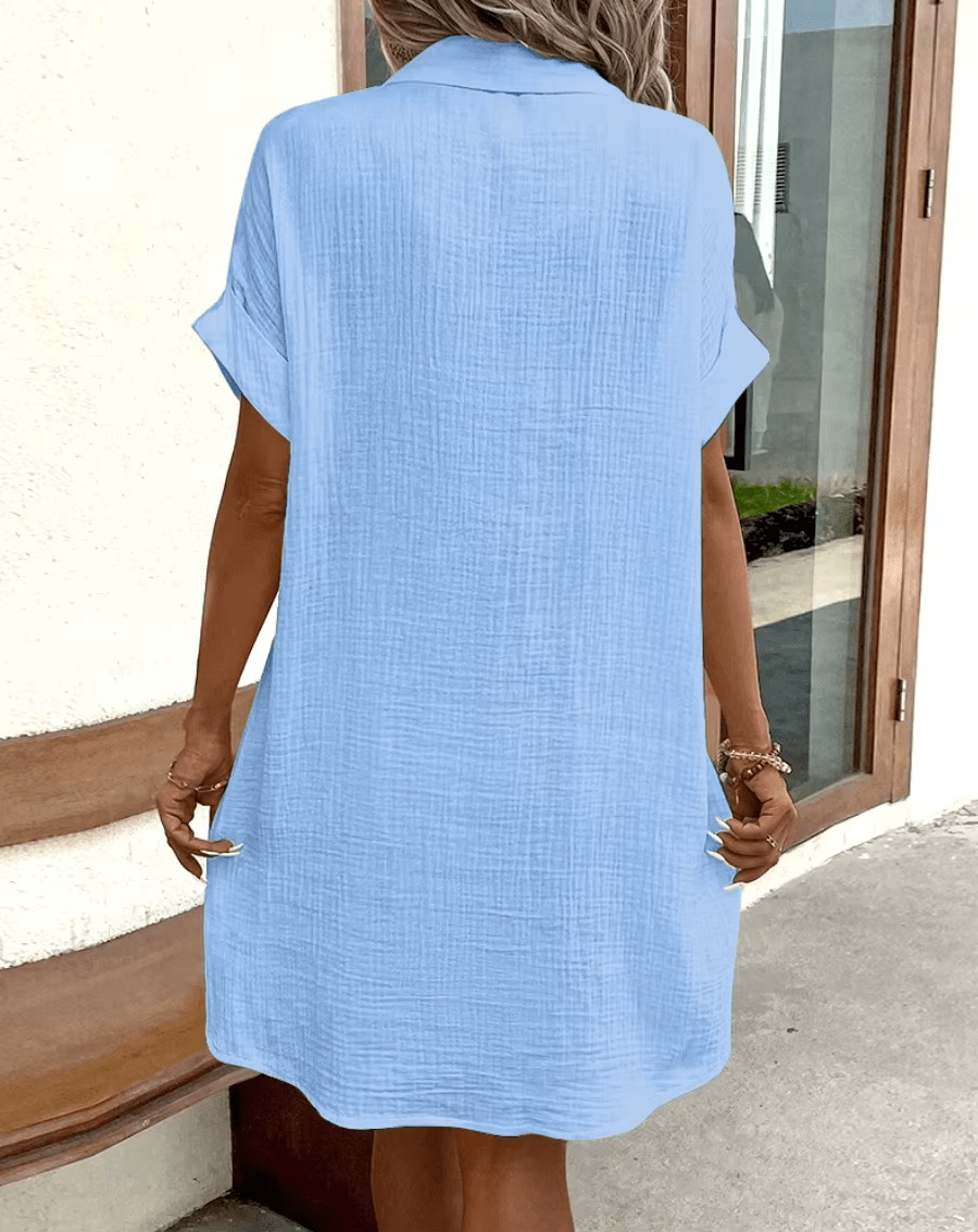 Linnéa™ | Relaxed and airy midi dress for warm summer days