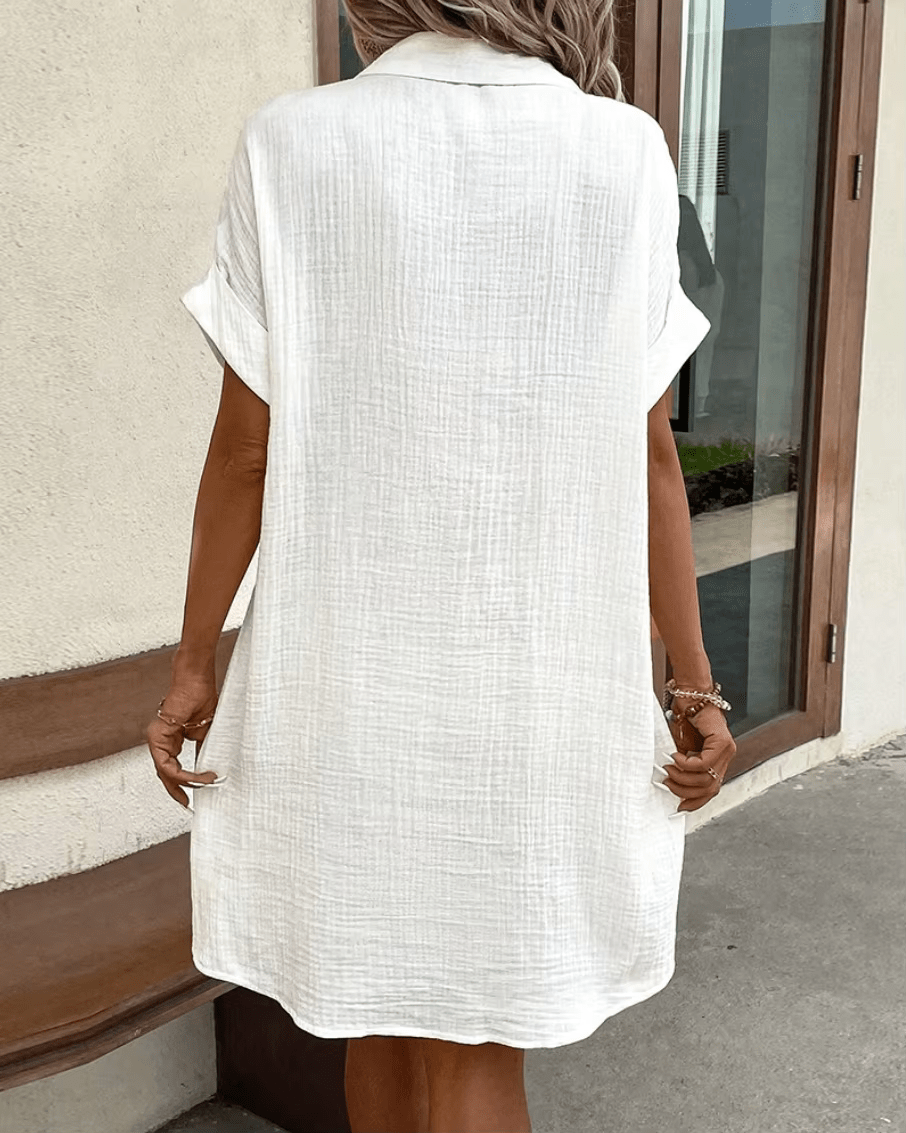 Linnéa™ | Relaxed and airy midi dress for warm summer days